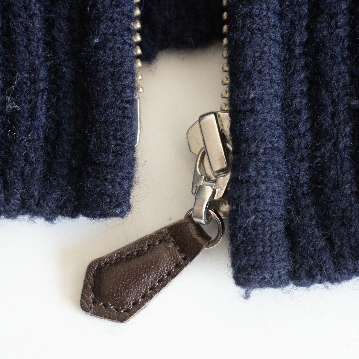 PAPAS PLUS Bird's eye knit jacket Size LL