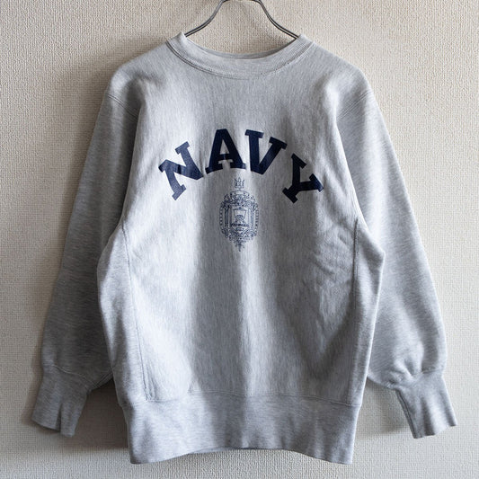 Champion 90S Navy Reverse Weave Sweatshirt Size M