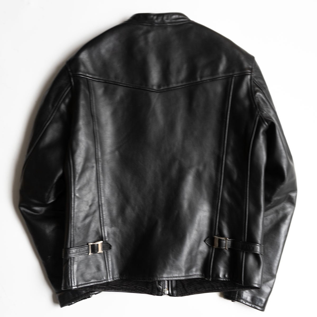 666 triple six Steerhide Mandarin Single Rider Jacket Size 40