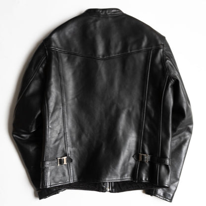 666 triple six Steerhide Mandarin Single Rider Jacket Size 40