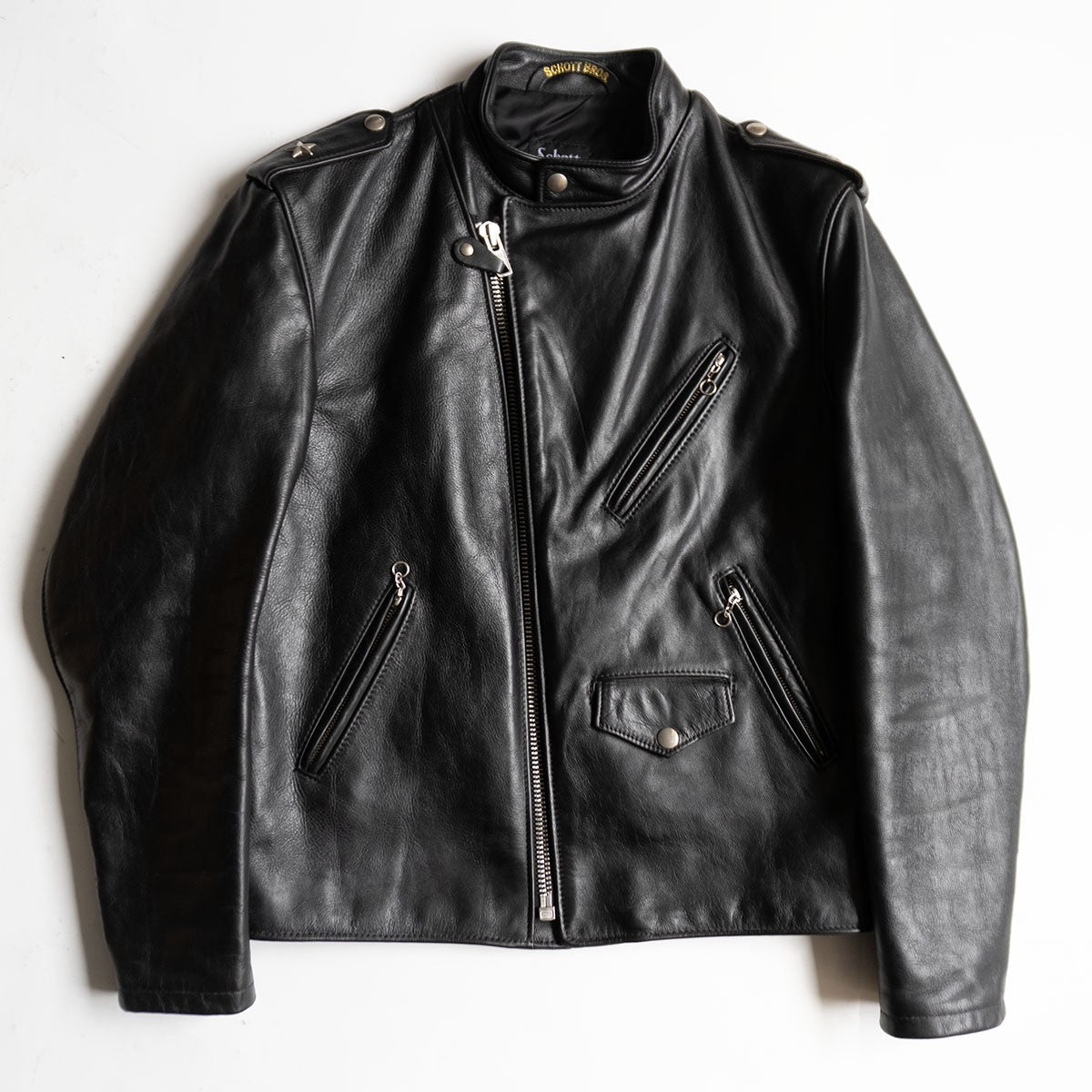 Schott One-Star Double Rider Jacket Size 40