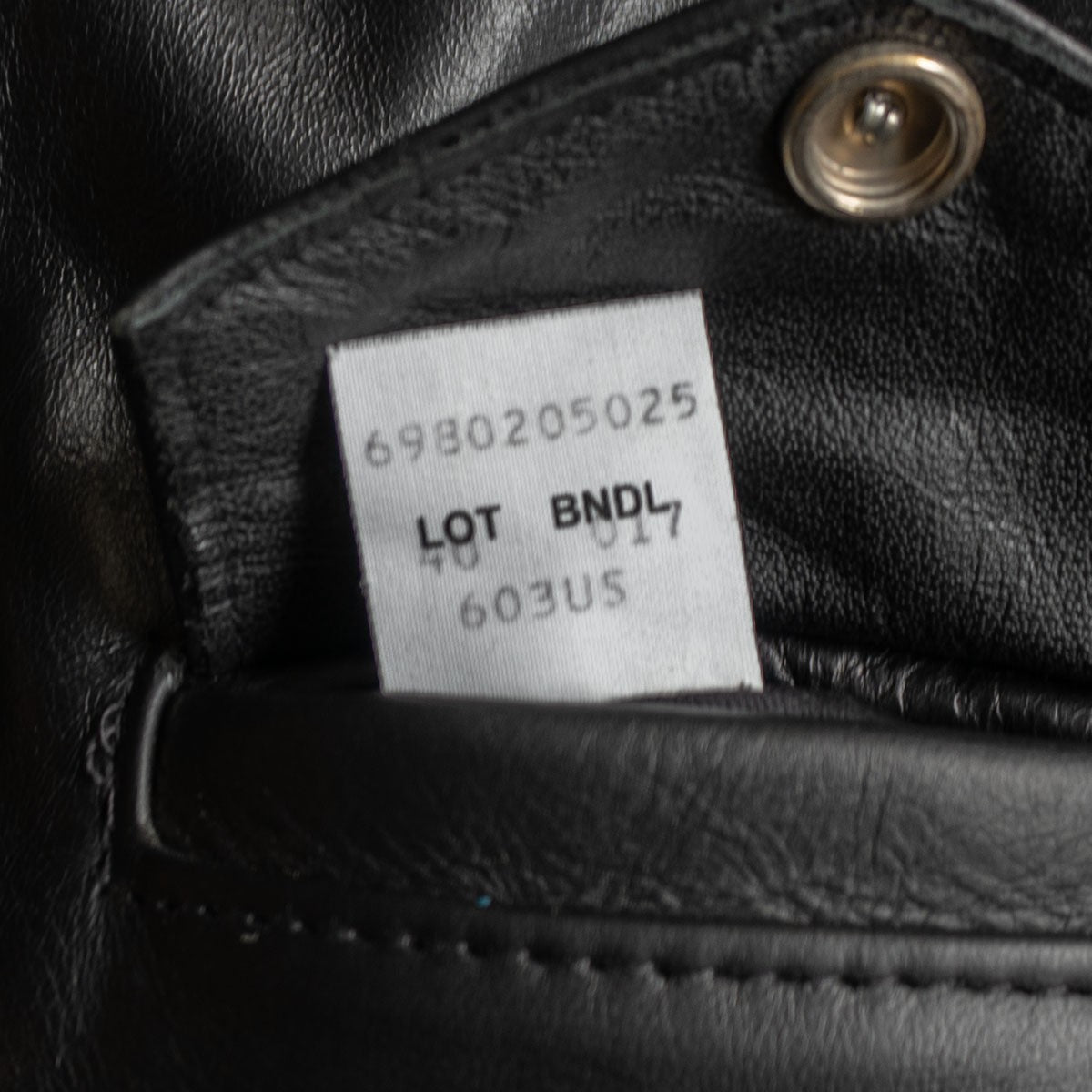 Schott One-Star Double Rider Jacket Size 40