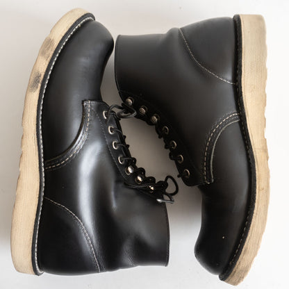 Red Wing 18 8165/6-inch Classic Round BOOTS Size 8
