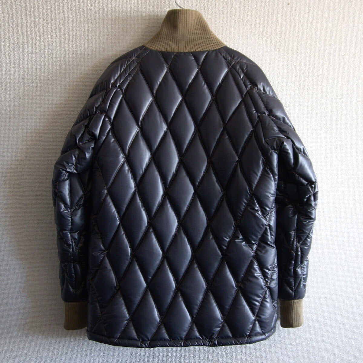 WEST RIDE Quilted Racer Down Jacket Blue Size L