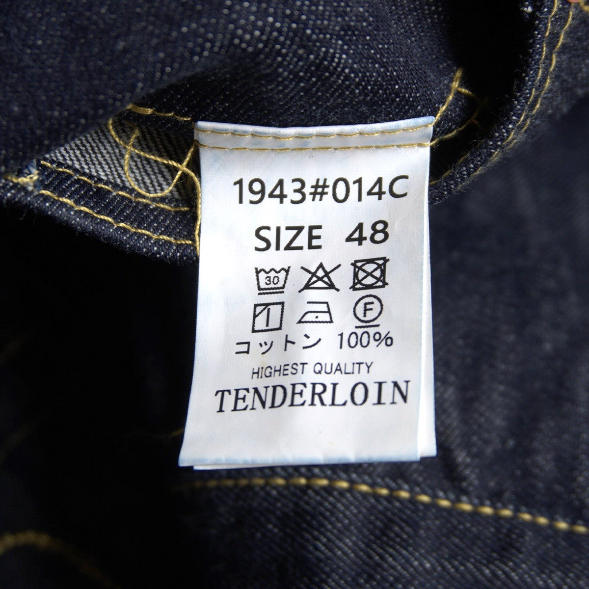 Tenderloin 1943 WW2 Denim Jacket Size 48