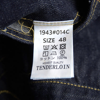 Tenderloin 1943 WW2 Denim Jacket Size 48