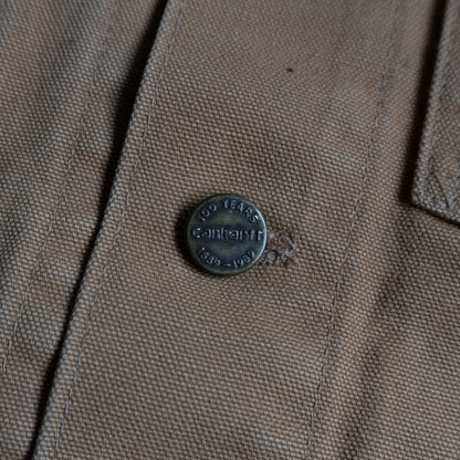 Carhartt 100 80s Corduroy Duck Chore Coat Brown Size 42