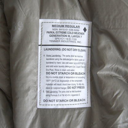 ECWCS USMC LEVEL7 Happy Suits Jacket Size M-R
