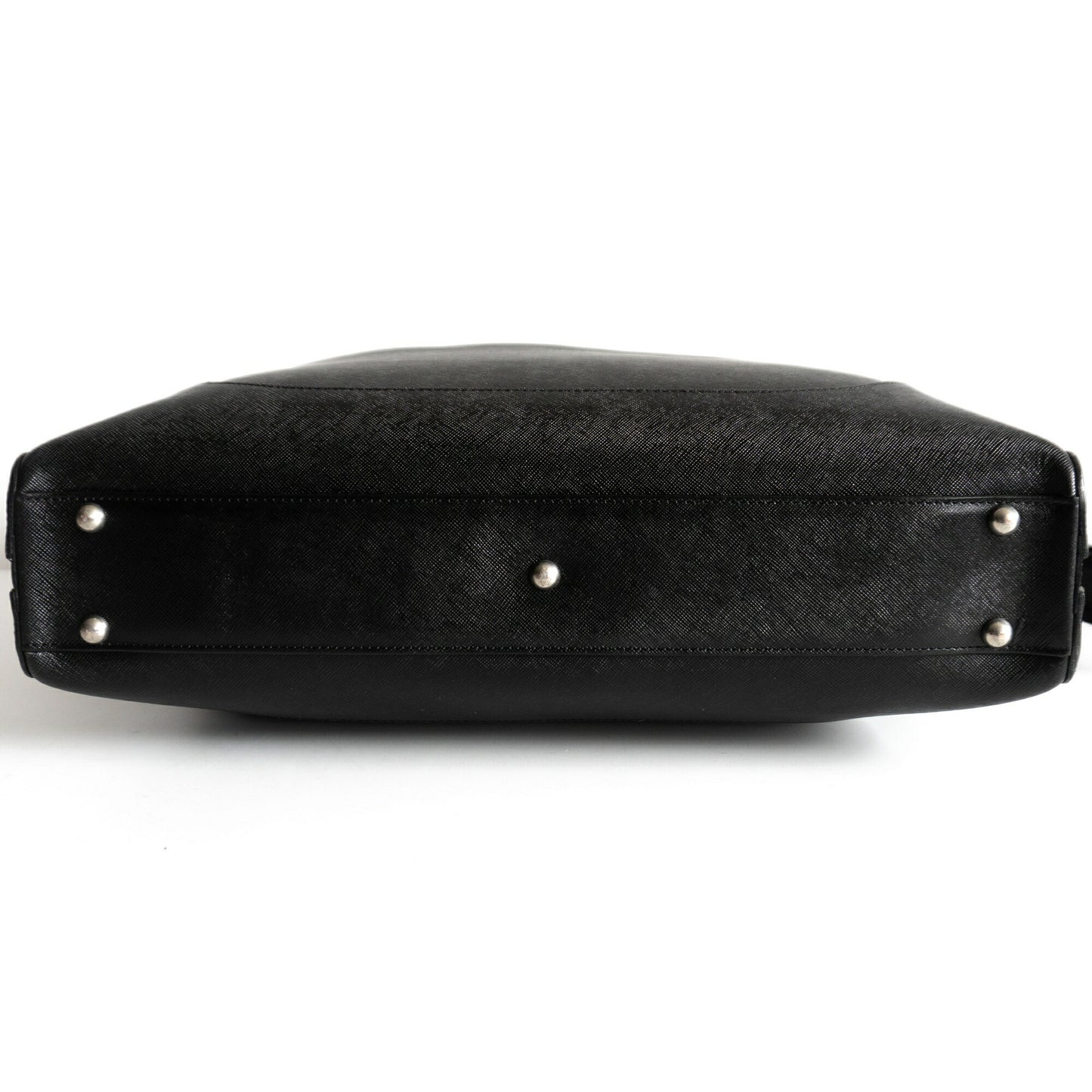 PELLE MORBIDA Convertible Briefcase Bag Black