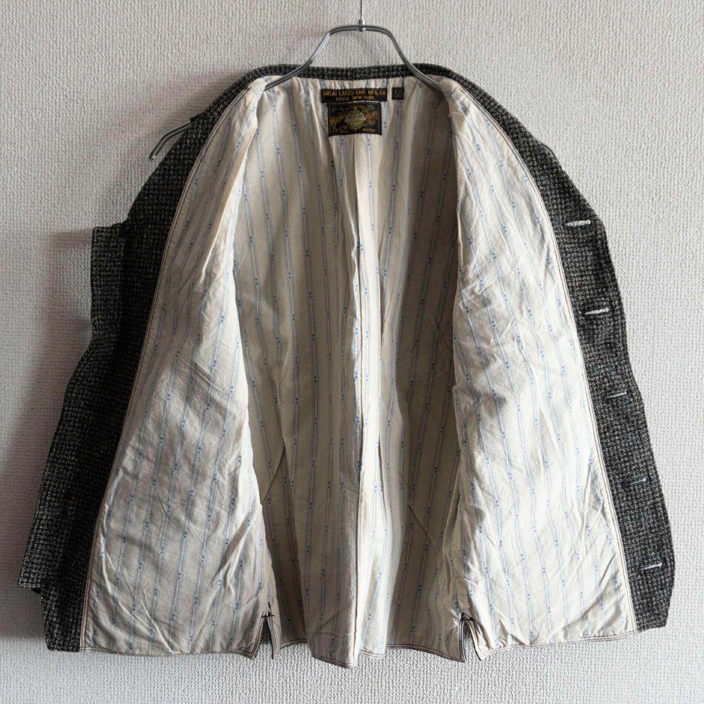 FREEWHEELERS GREAT LAKES GMT.MFG.CO. FITZGERALD VEST Size 36