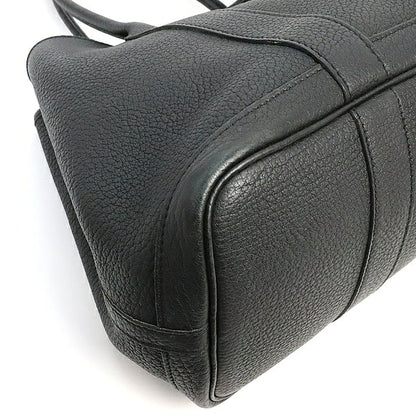 HERMES Garden Party TPM Negonda Leather Bag Black