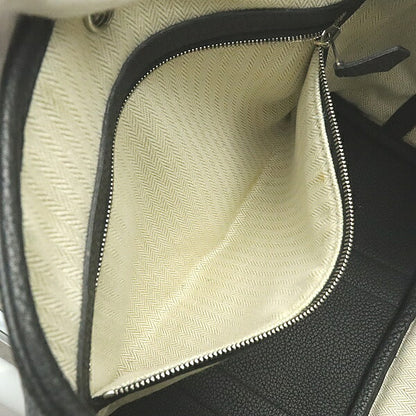 HERMES Garden Party TPM Negonda Leather Bag Black
