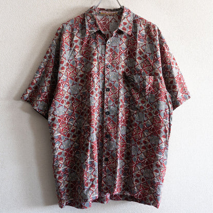 Quiksilver Rayon Cotton Print Shirt Size M