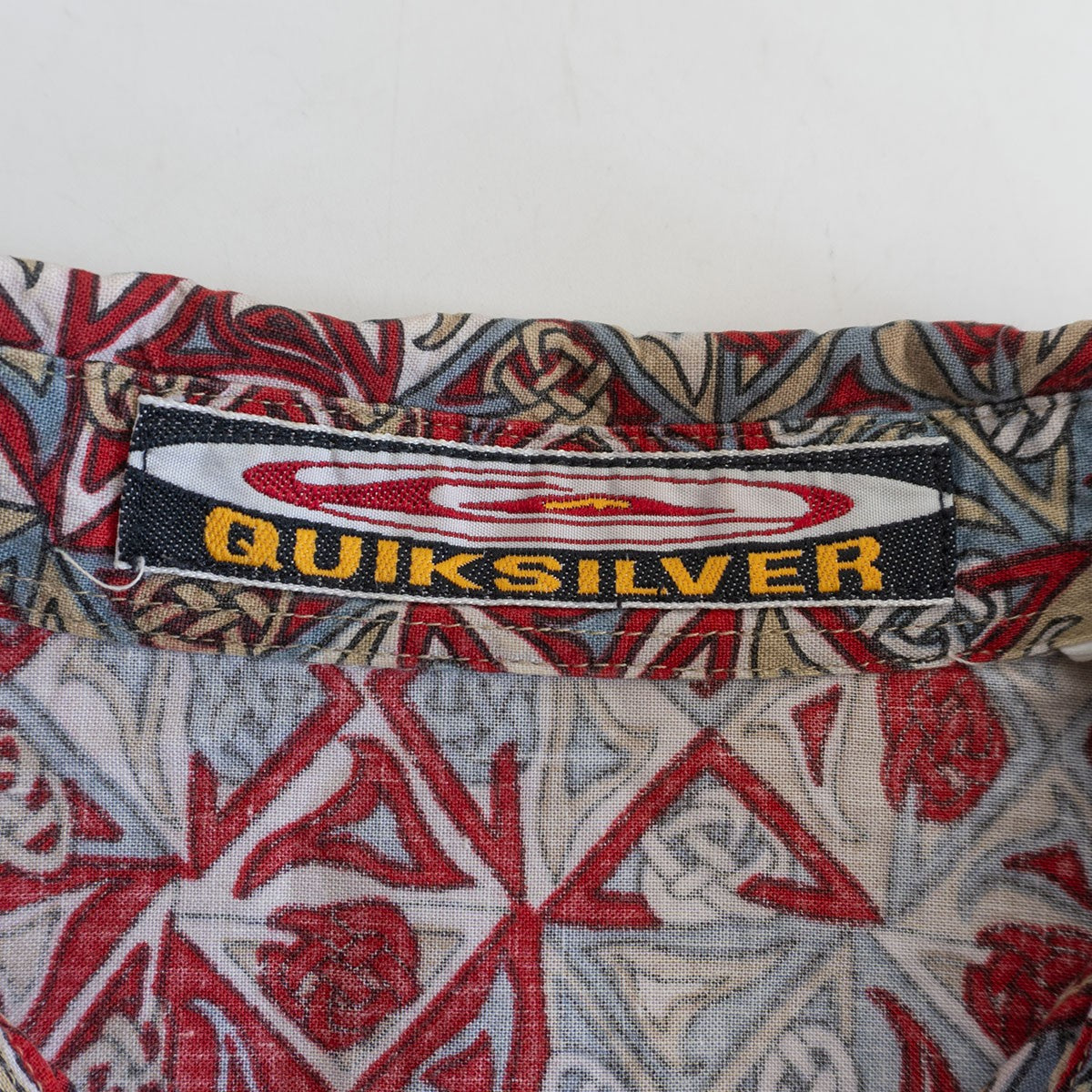 Quiksilver Rayon Cotton Print Shirt Size M