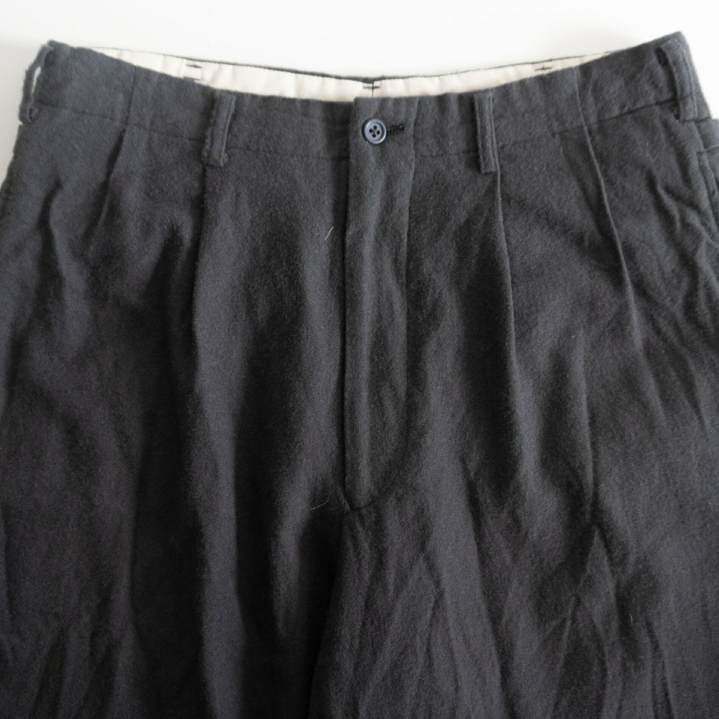 Y's for Men 90S Double-pleated side-adjuster trousers Size 2
