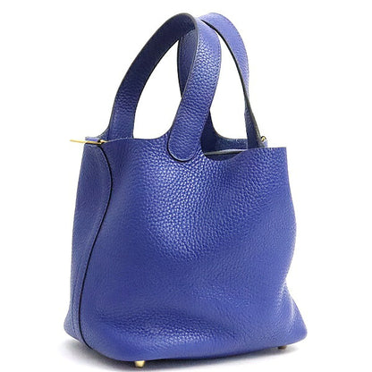 HERMES Picotin Lock PM Electrique GHW Handbag Size ONE SIZE