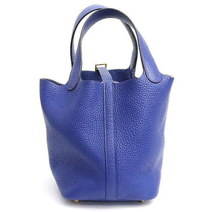 HERMES Picotin Lock PM Electrique GHW Handbag Size ONE SIZE