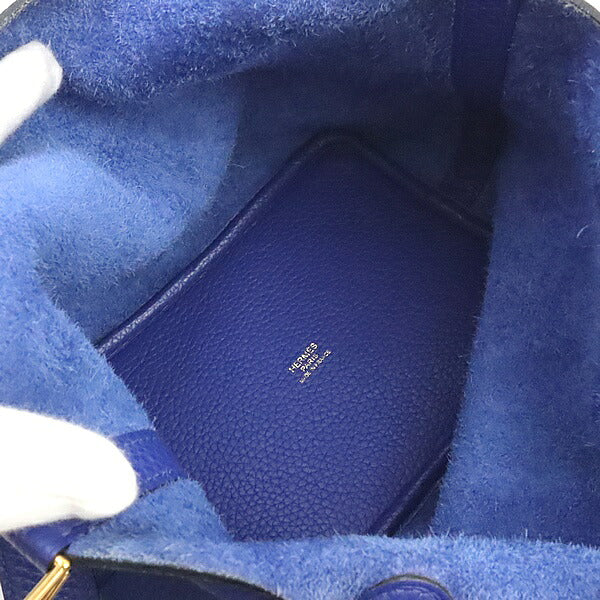 HERMES Picotin Lock PM Electrique GHW Handbag Size ONE SIZE
