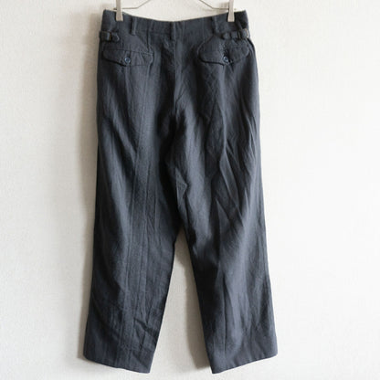 Y's for Men 90S Double-pleated side-adjuster trousers Size 2