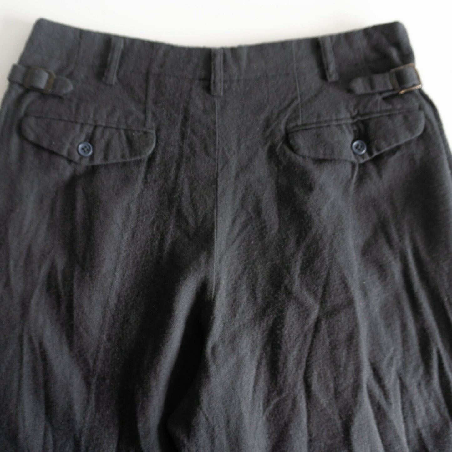 Y's for Men 90S Double-pleated side-adjuster trousers Size 2