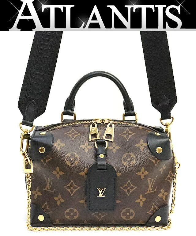 Louis Vuitton Petite Malle Souple Brown GHW Bag Size ONE SIZE
