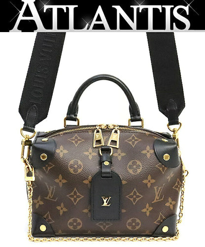 Louis Vuitton Petite Malle Souple Brown GHW Bag Size ONE SIZE
