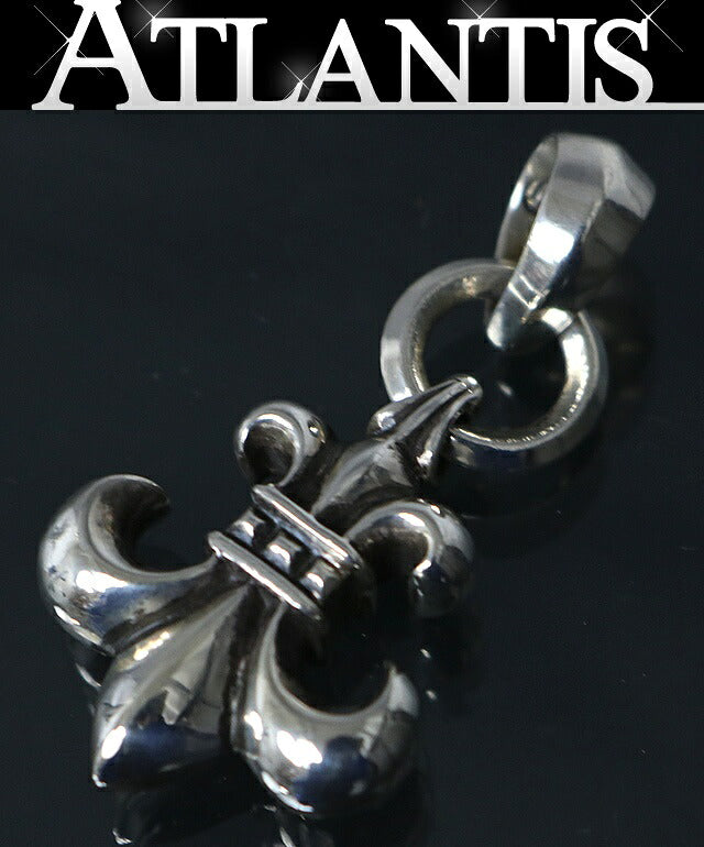 CHROME HEARTS BS Fleur w/ Bail Pendant Charm Size ONE SIZE