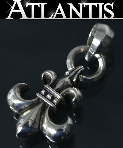 CHROME HEARTS BS Fleur w/ Bail Pendant Charm Size ONE SIZE