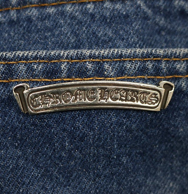 CHROME HEARTS Levi's 517 Cross Patch Denim Jeans Size 36