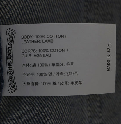 CHROME HEARTS Levi's 517 Cross Patch Denim Jeans Size 36