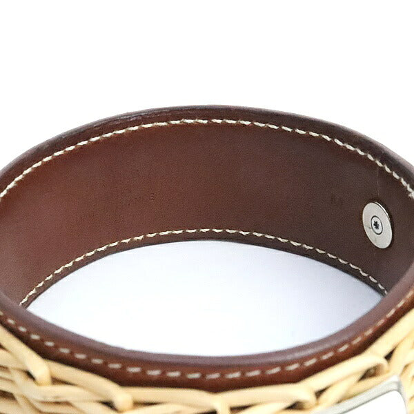 HERMES Medor Picnic Barenia Leather Bracelet Size ONE SIZE