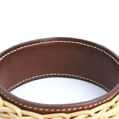 HERMES Medor Picnic Barenia Leather Bracelet Size ONE SIZE