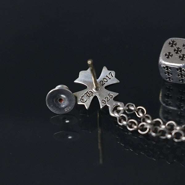 CHROME HEARTS CH Plus Chain Double Dice Size ONE SIZE Silver