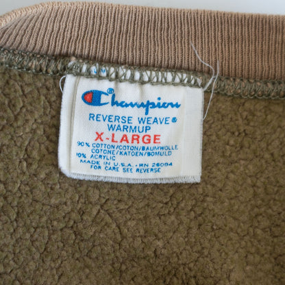 Champion 80S Reverse Weave Sweatshirt Size XL