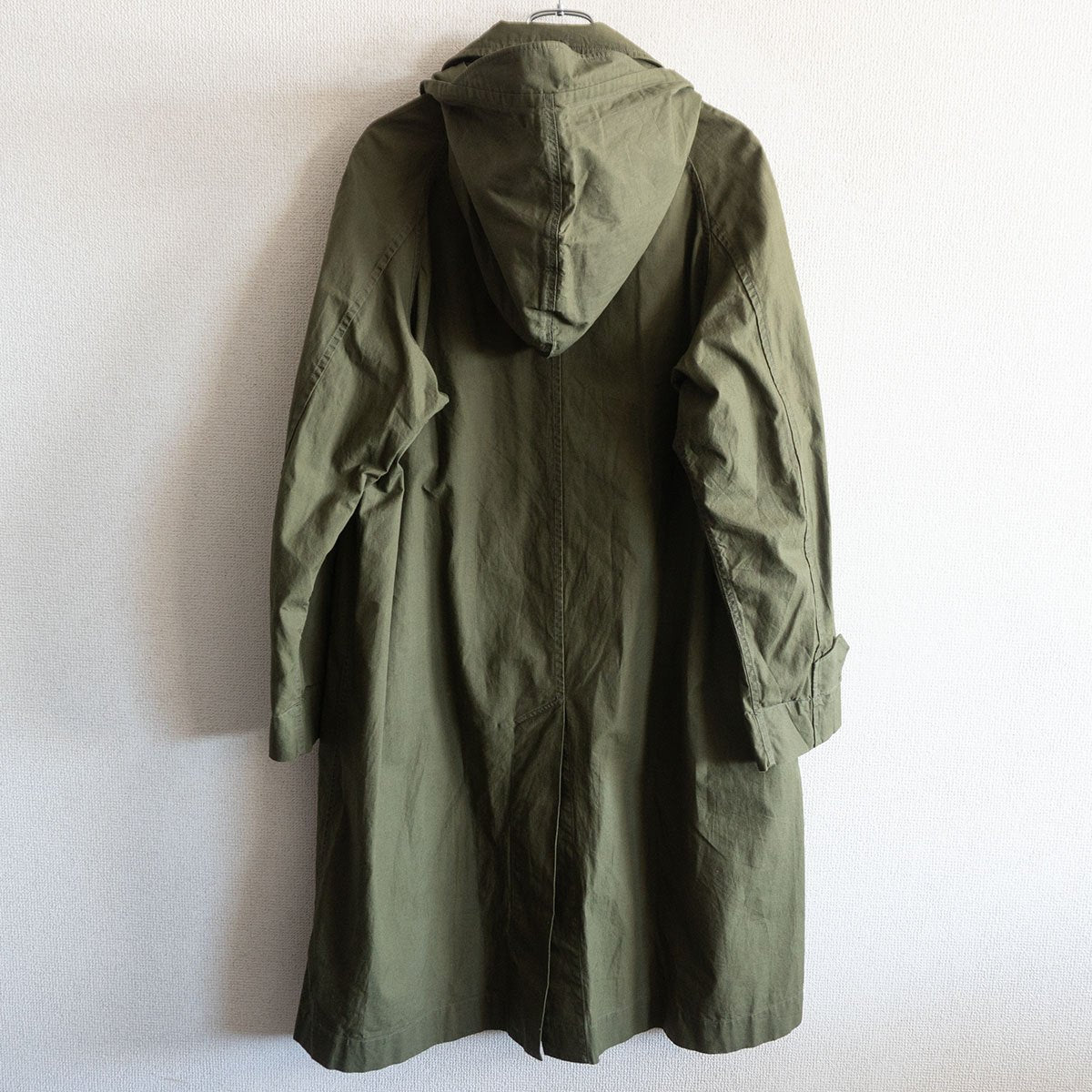 45R Coated Weather 908 Tent Coat Olive Size M