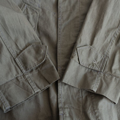 45R Coated Weather 908 Tent Coat Olive Size M