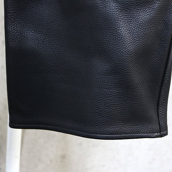 CHROME HEARTS Double Knee Leather Carpenter Pants Size 32