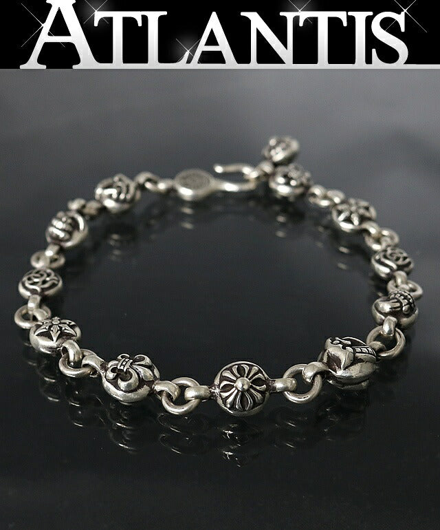CHROME HEARTS Multi-Ball Bracelet #1 Silver Size ONE SIZE