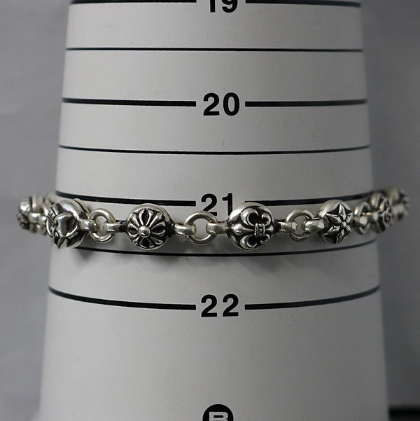 CHROME HEARTS Multi-Ball Bracelet #1 Silver Size ONE SIZE