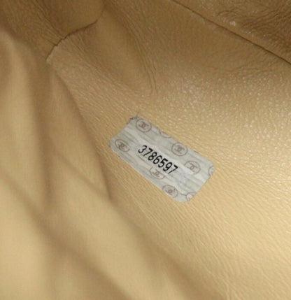 CHANEL Matelasse 23 Single Flap Bag Beige Size ONE SIZE