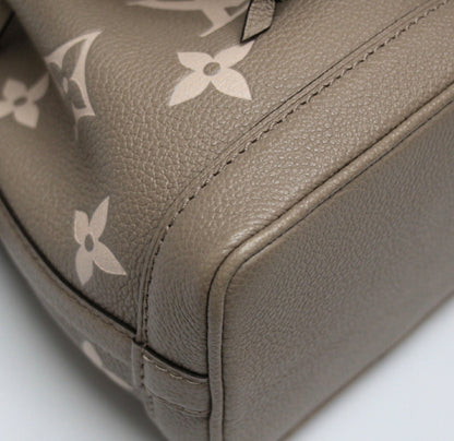 Louis Vuitton Nano Noe 2WAY Empreinte Bag Grey Size ONE SIZE
