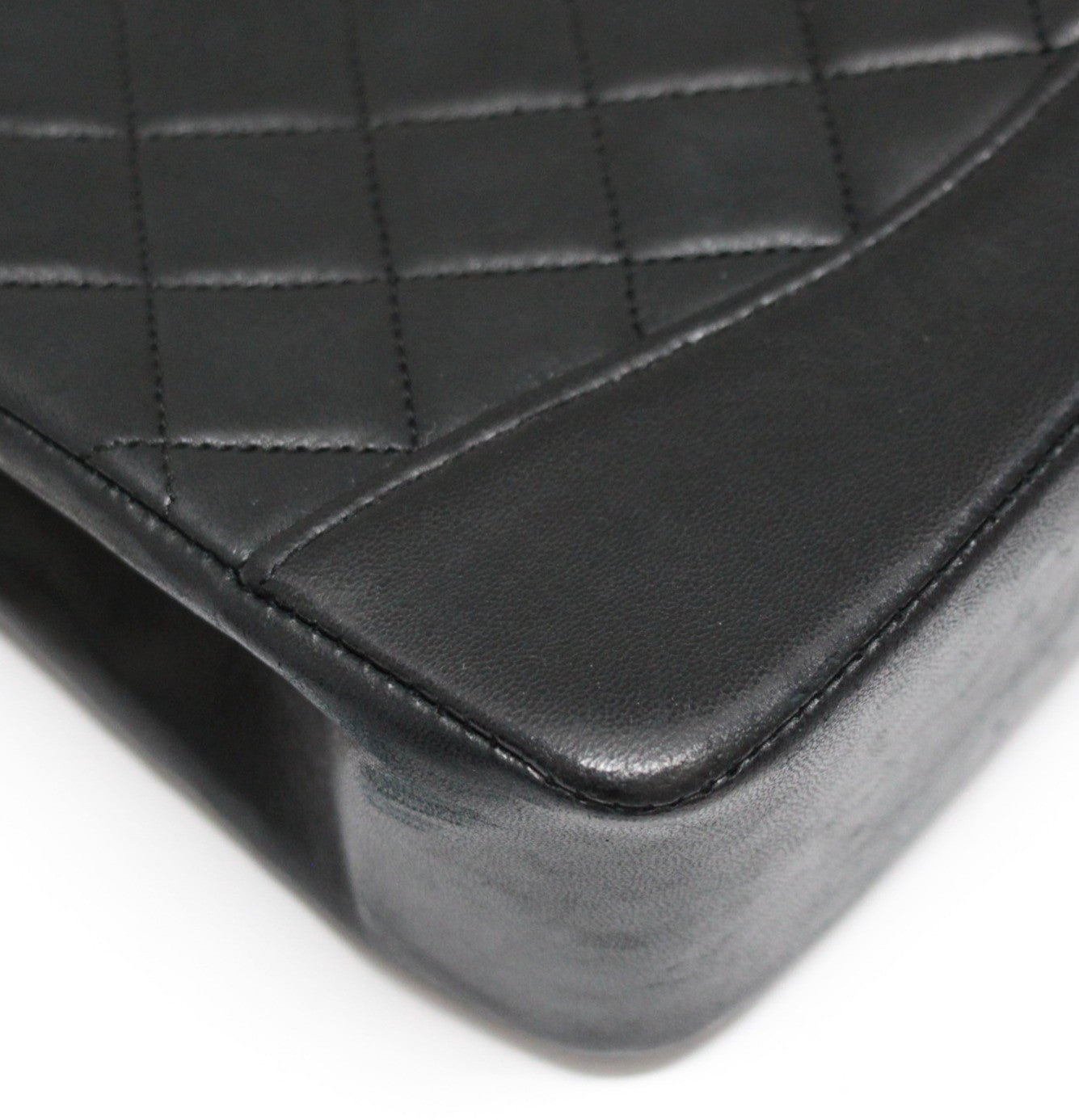 CHANEL Small Matelasse Square 2-Way Black GHW Bag Size ONE SIZE