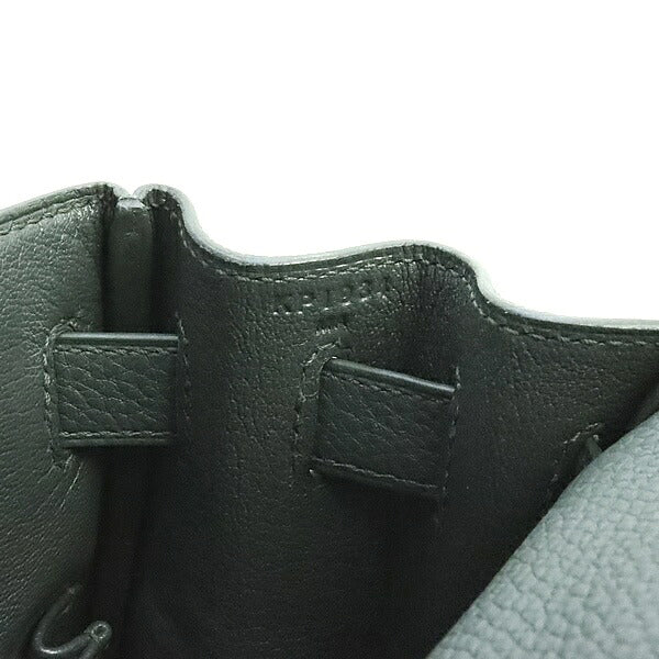 HERMES Kelly 28 Retourne Togo Vert Mangrove Handbag Size ONE SIZE