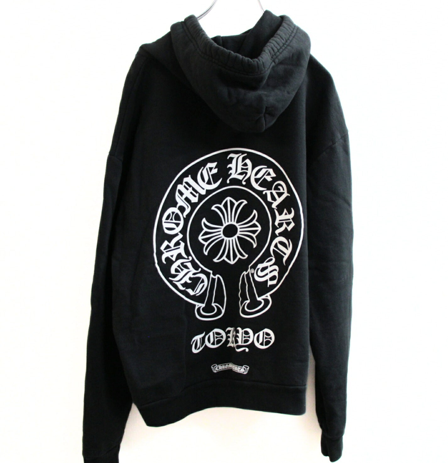 CHROME HEARTS Tokyo Horseshoe Pullover Hoodie Black Size S