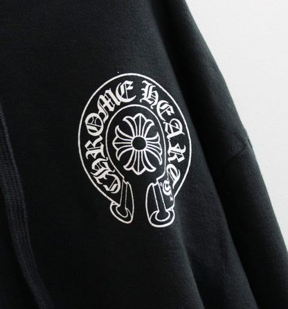 CHROME HEARTS Tokyo Horseshoe Pullover Hoodie Black Size S