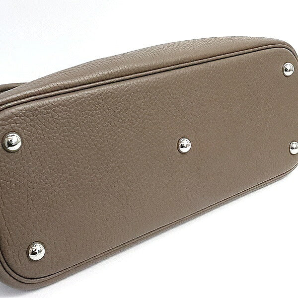 HERMES Bolide 31 Taurillon Clemence Bag Etoupe Size ONE SIZE