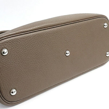 HERMES Bolide 31 Taurillon Clemence Bag Etoupe Size ONE SIZE