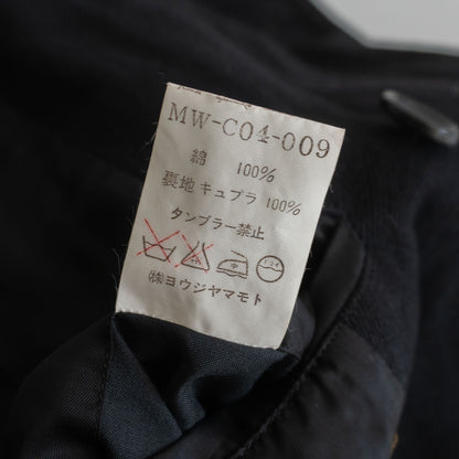 Y's for Men 90S Hooded Long Coat Size M