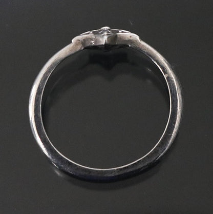 CHROME HEARTS Bubblegum Star Ring Silver Size ONE SIZE