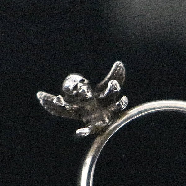 CHROME HEARTS Foti Mithra Lane Ring Silver Size ONE SIZE